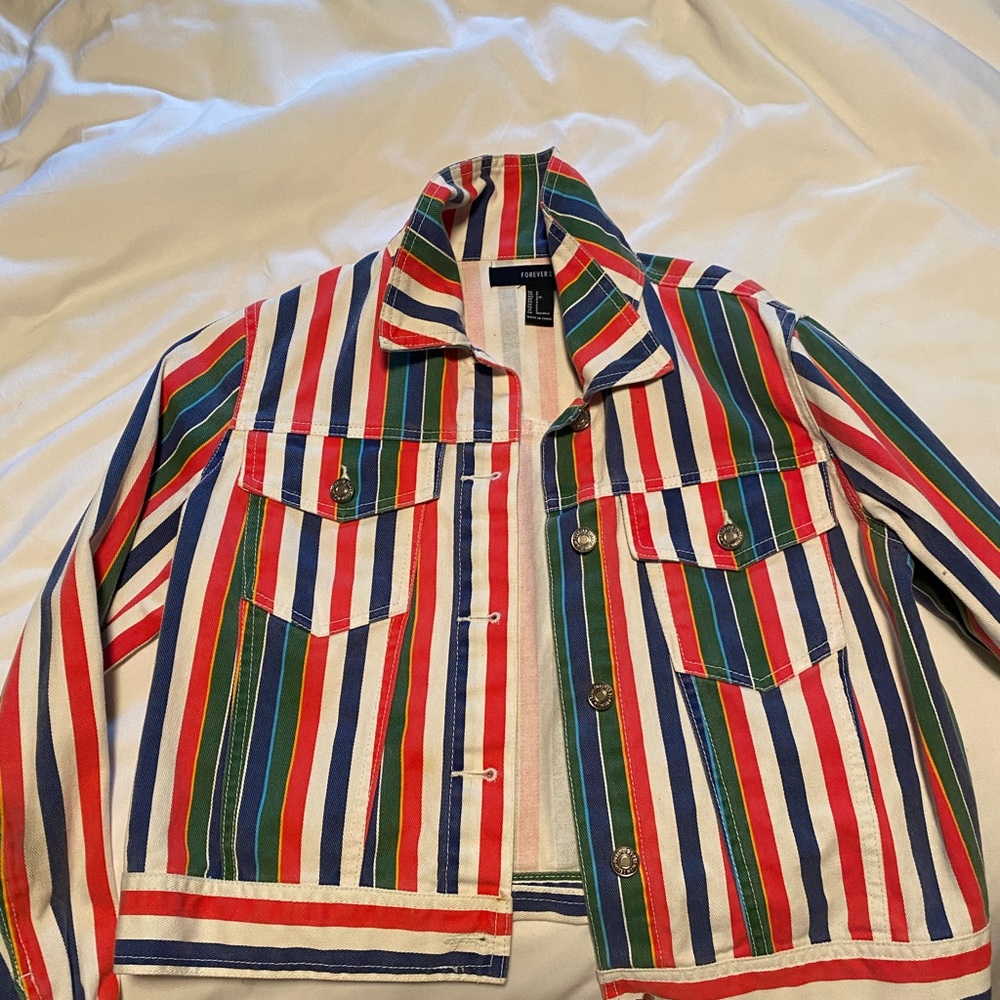 Colorful Denim jacket - Picture 4 of 4